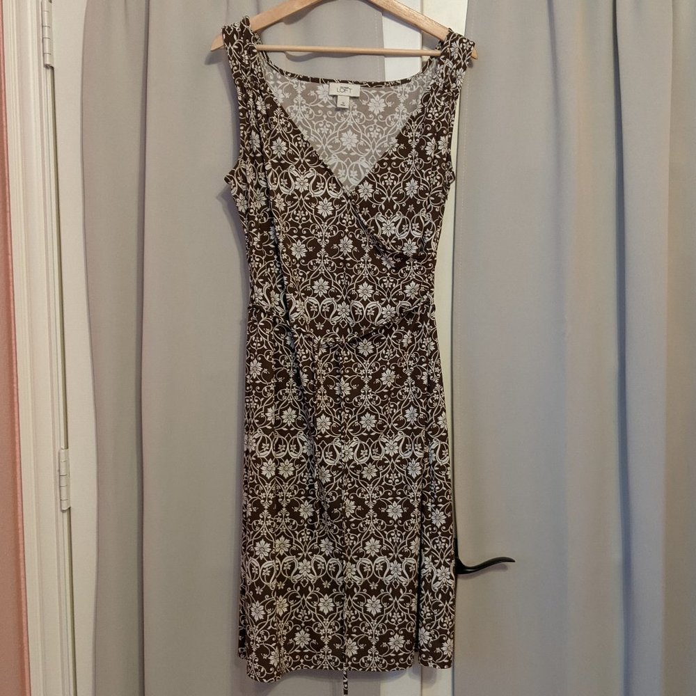 Sleeveless Wrap Dress